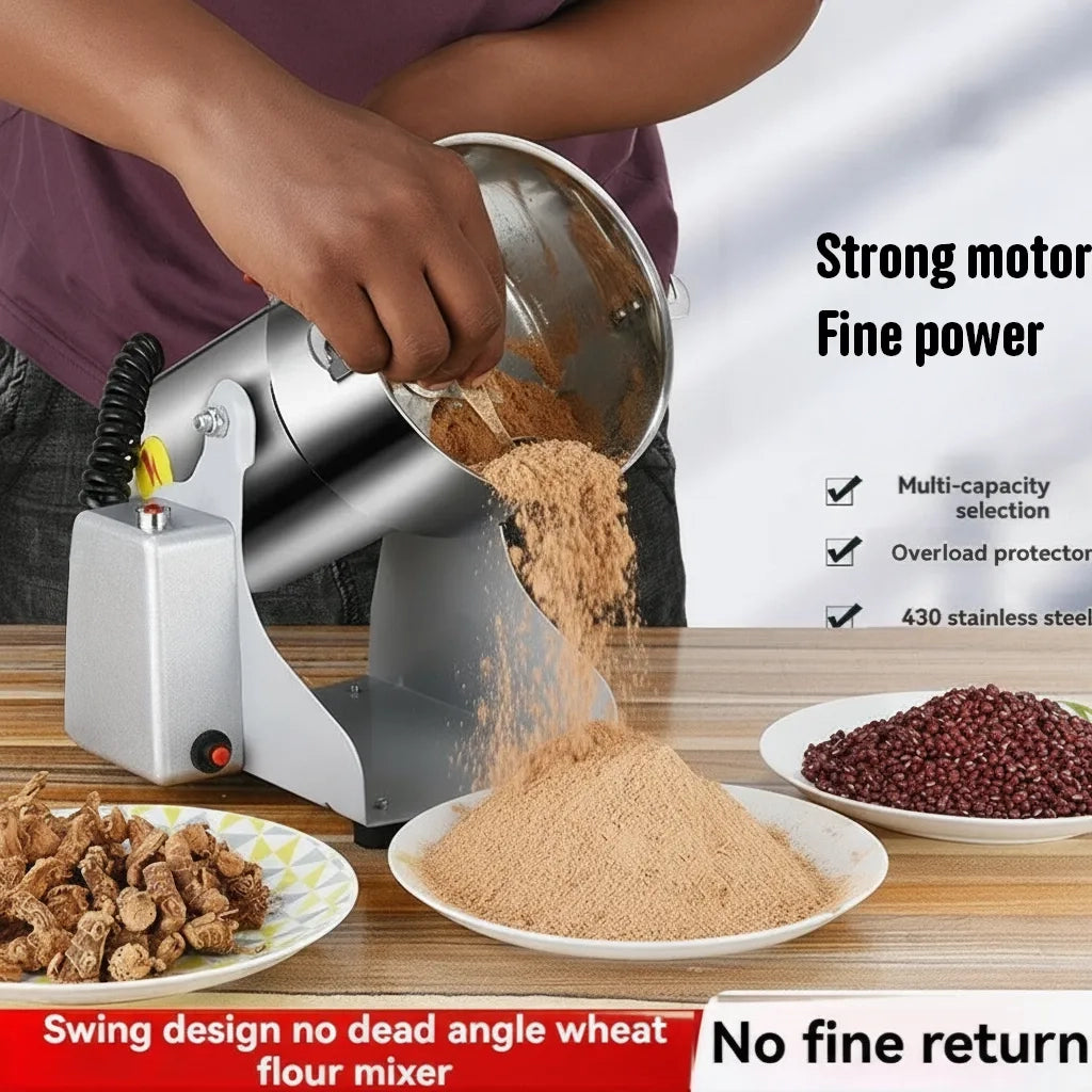 Hoffmans HM-9084 Multifunctional Grinder 400g – Powerful 2200W Stainless Steel Spice Grinder