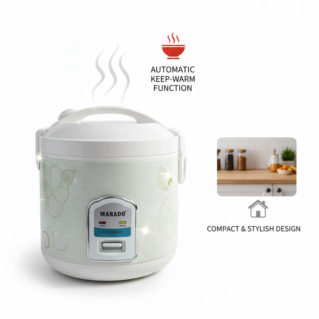 Professional 900W Rice Cooker with Automatic Keep Warm Function ♨️
