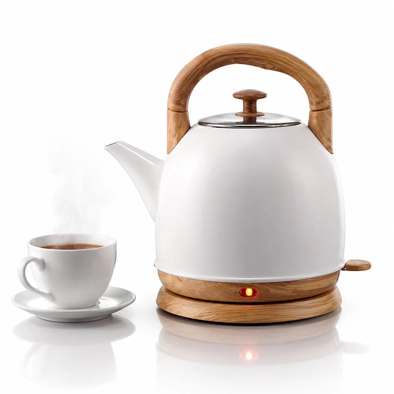 Clatronic 6.0L Retro Electric Kettle | 2000W Vintage Style Water Boiler