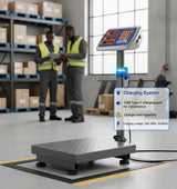 Heavy-Duty 12V ⚡ Electronic Digital Platform Scale with High Precision, LED Display & 300kg Capacity ⚖️ for Commercial Use