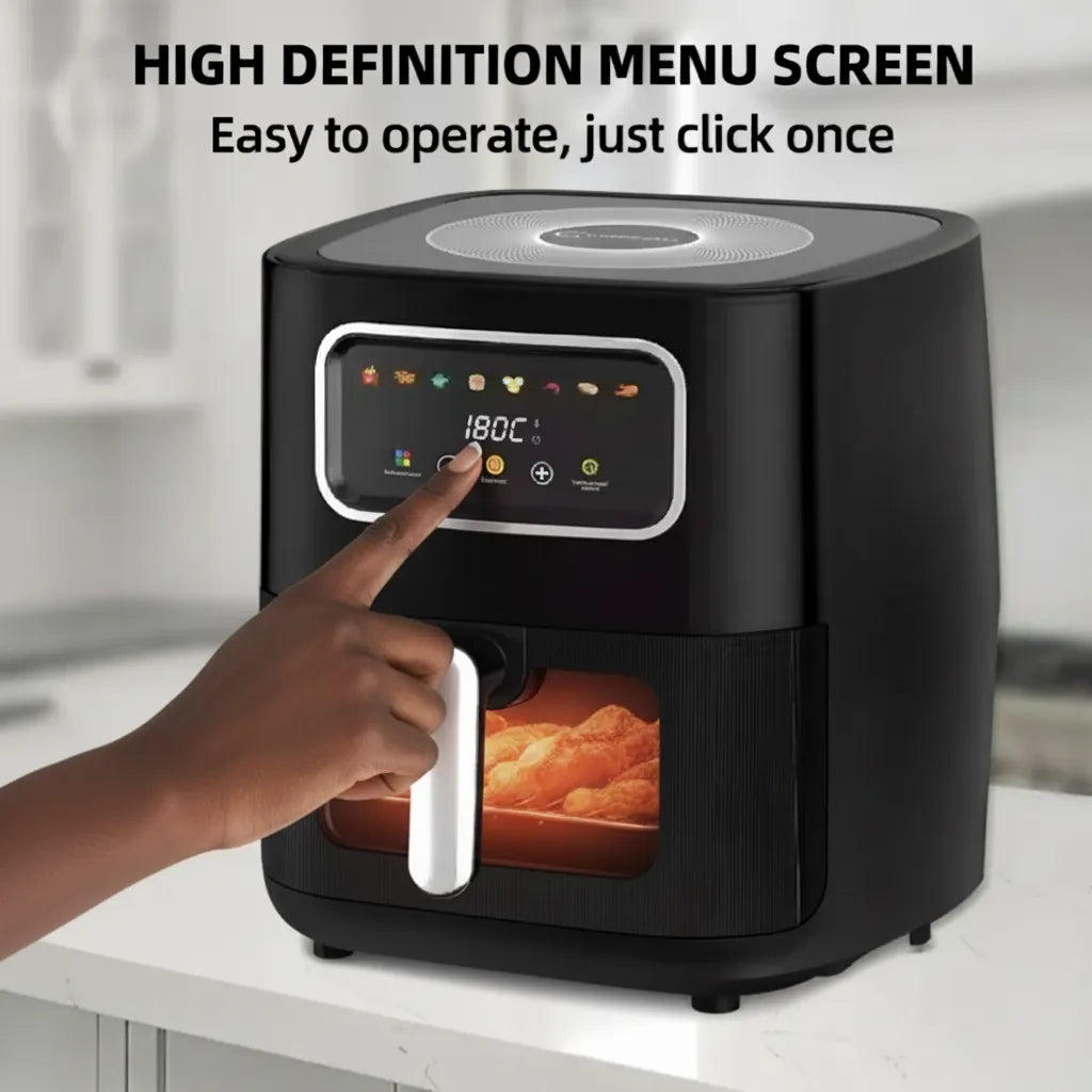 SilverCrest 10L Air Fryer – Roast, Grill, Bake & Fry with One Powerful Machine