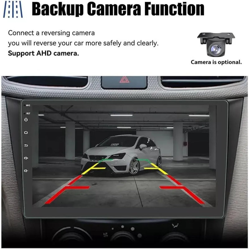 Android Car Stereo Multimedia Screen – Full HD QLED IPS – Built-in GPS – 4G – Steering Wheel Control – 55W × 4