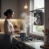 Powerful Exhaust Ventilator Fan for Kitchens & Bathrooms – Metal Body, Copper Motor, Model FD250 🌬️