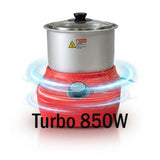 Hoffmans HM-8860 Fufu Maker Machine & Pounded Yam Maker – 850W, 5L High-Capacity
