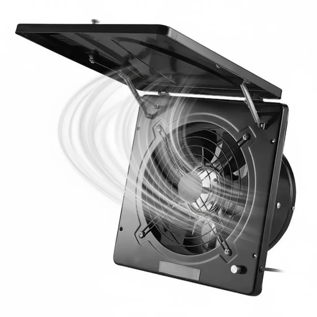 Powerful Exhaust Ventilator Fan for Kitchens & Bathrooms – Metal Body, Copper Motor, Model FD250 🌬️