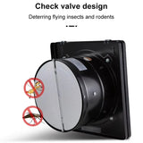 Powerful Exhaust Ventilator Fan for Kitchens & Bathrooms – Metal Body, Copper Motor, Model FD250 🌬️