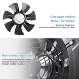 Powerful Exhaust Ventilator Fan for Kitchens & Bathrooms – Metal Body, Copper Motor, Model FD250 🌬️
