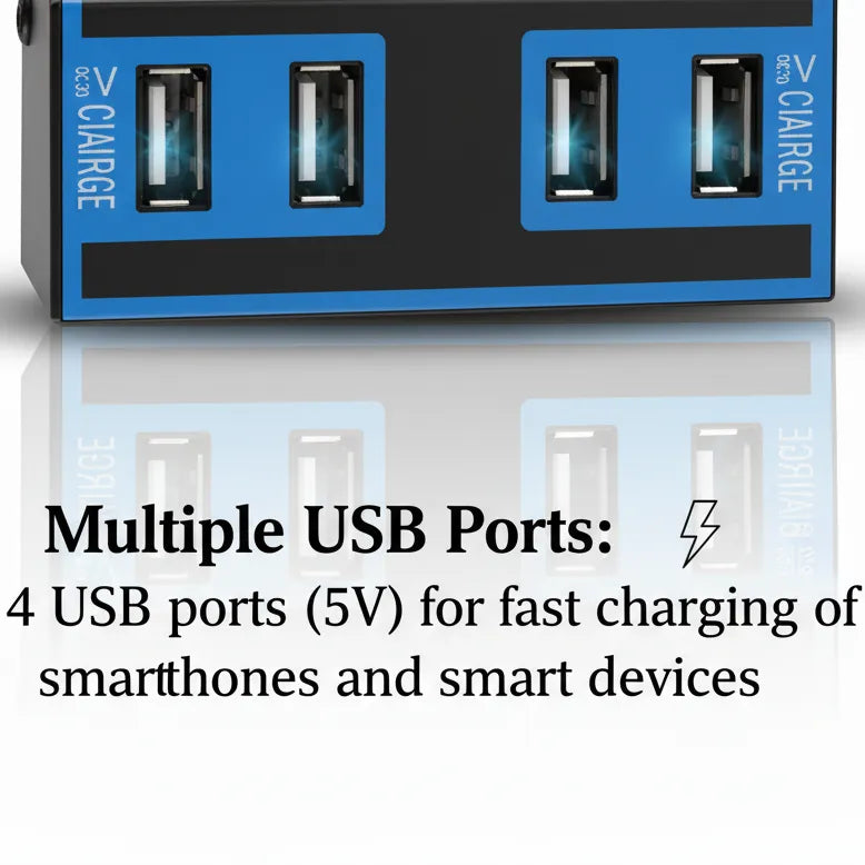 🔌Multi-Function Vehicle Inverter – Power Your Devices Anywhere, Anytime⚡🚗