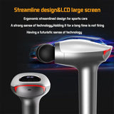 Fascia Gun – Deep Tissue Massage Gun with LCD Display & 6 Heads