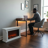 High-End Decorative Fireplace – Create a Warm, Cozy Atmosphere with Red Flame Technology