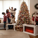 High-End Decorative Fireplace – Create a Warm, Cozy Atmosphere with Red Flame Technology
