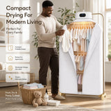 MK-901 Ultra-Compact Intelligent Folding Clothes Dryer for Home & Travel