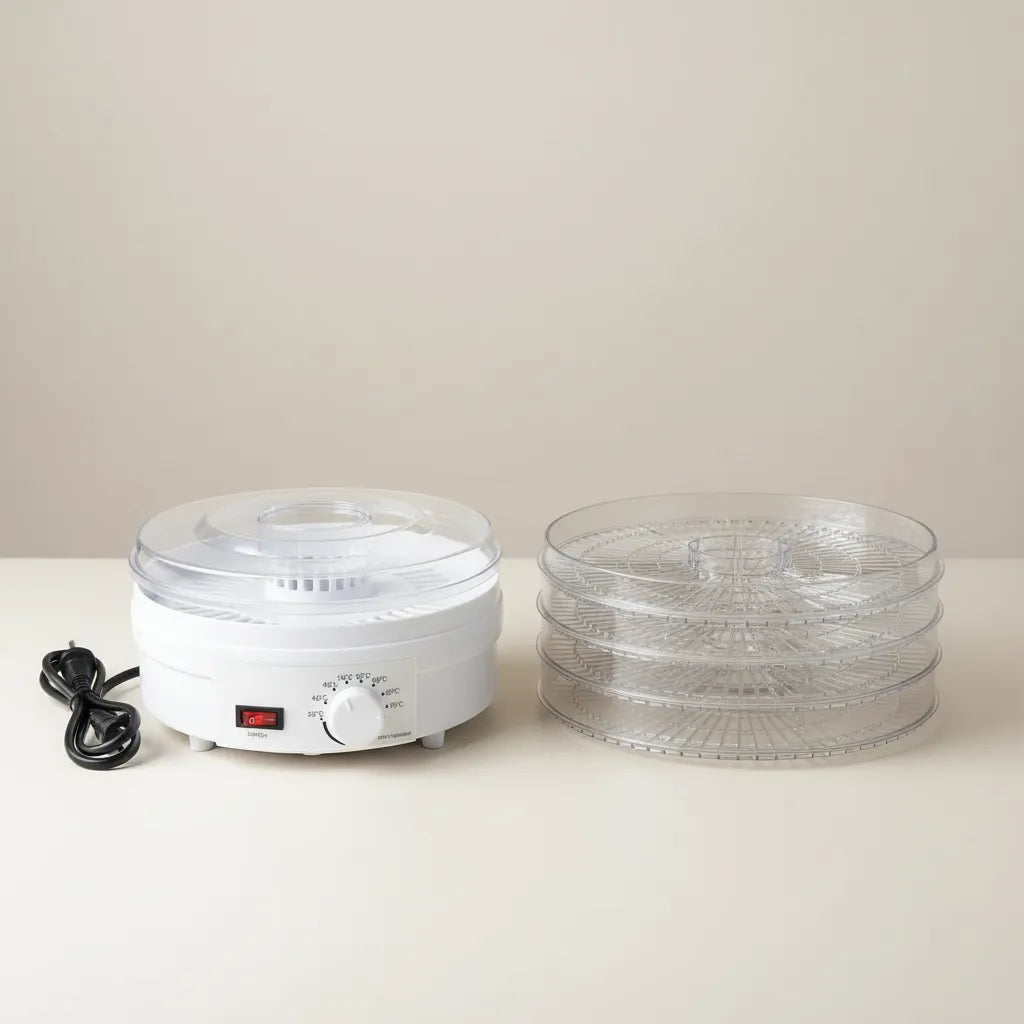 Premium 5-Layer Electric Food Dehydrator – Adjustable Temperature for Healthy Snacks & Long-Lasting Freshness✅