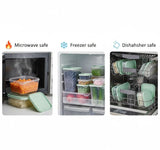 17-Piece Airtight Food Storage Containers 🍱✨ – Smart Multi-Size Kitchen Organization Solution