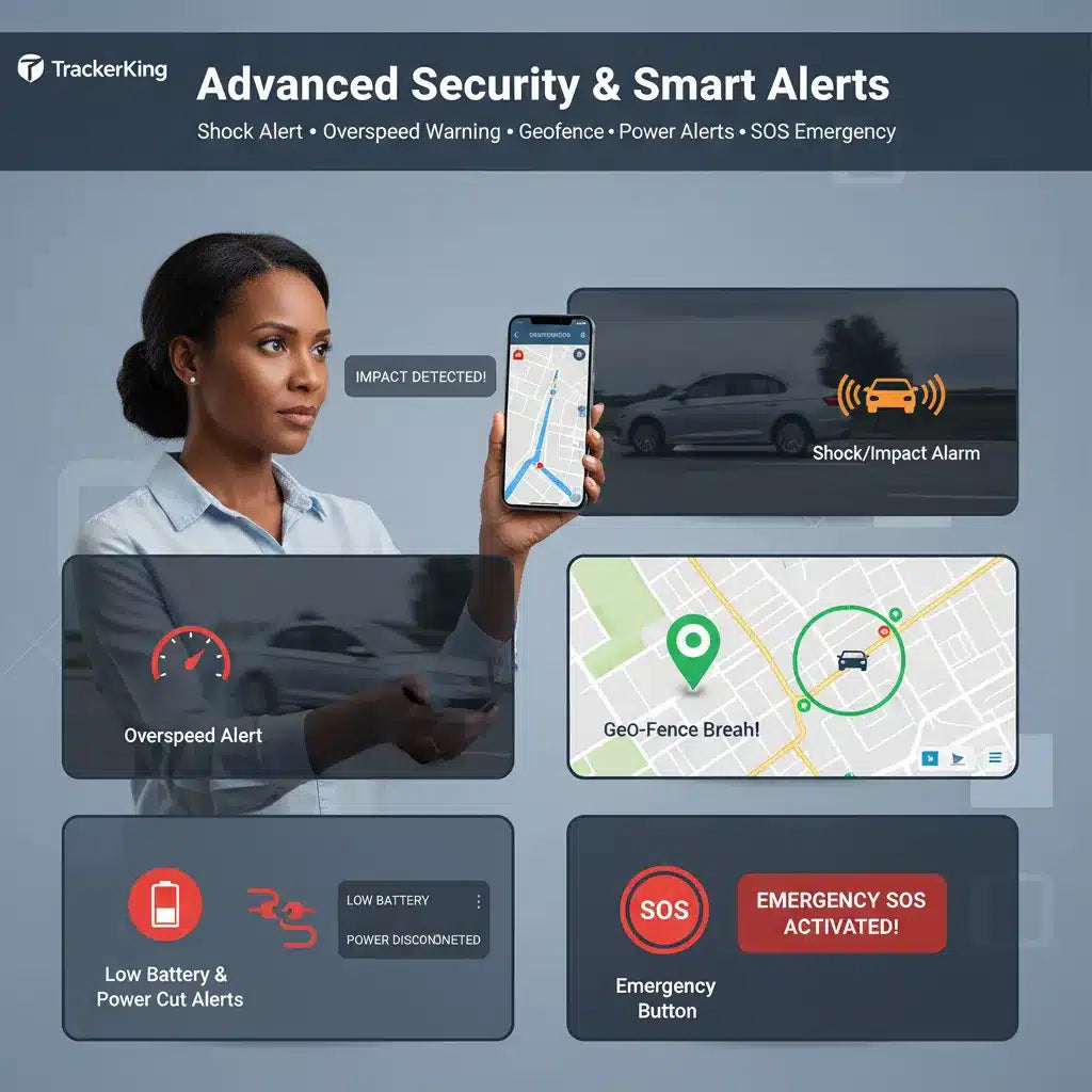Protect Your Car Anywhere: TrackerKing EC33B GPS with Remote Engine Shutdown ⚡🚨