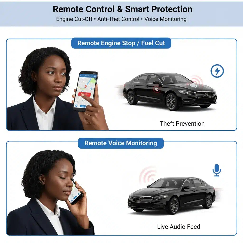 Protect Your Car Anywhere: TrackerKing EC33B GPS with Remote Engine Shutdown ⚡🚨