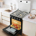 Volcano 50x50 4-Burner Gas Cooker with Oven, Grill & Lamp – Efficient, Stylish, and Built for Performance