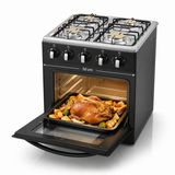 Volcano 50x50 4-Burner Gas Cooker with Oven, Grill & Lamp – Efficient, Stylish, and Built for Performance