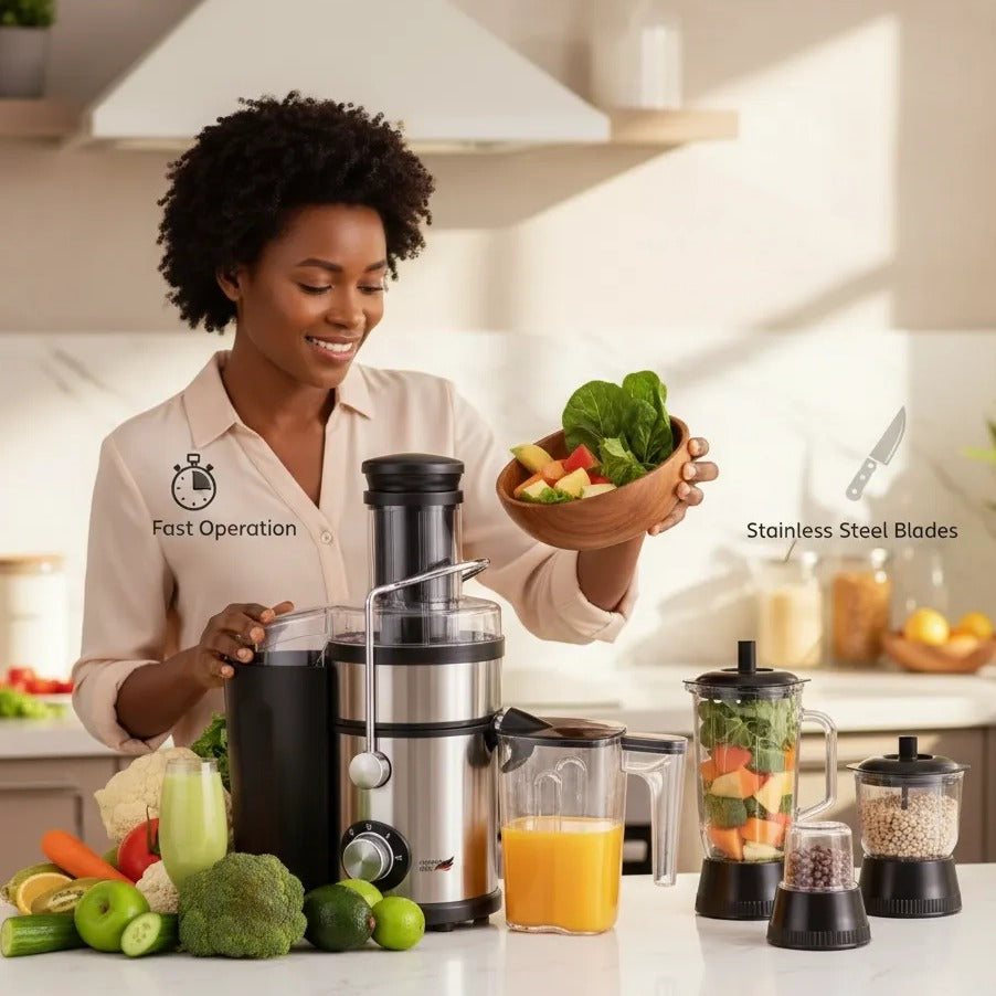 Multifunctional Juicer, Blender, Juice & Grind Effortlessly  4 in 1🥤✨