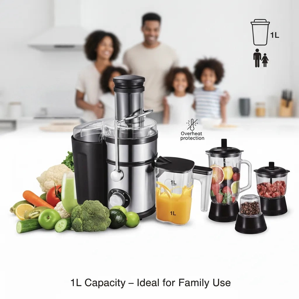 Multifunctional Juicer, Blender, Juice & Grind Effortlessly  4 in 1🥤✨