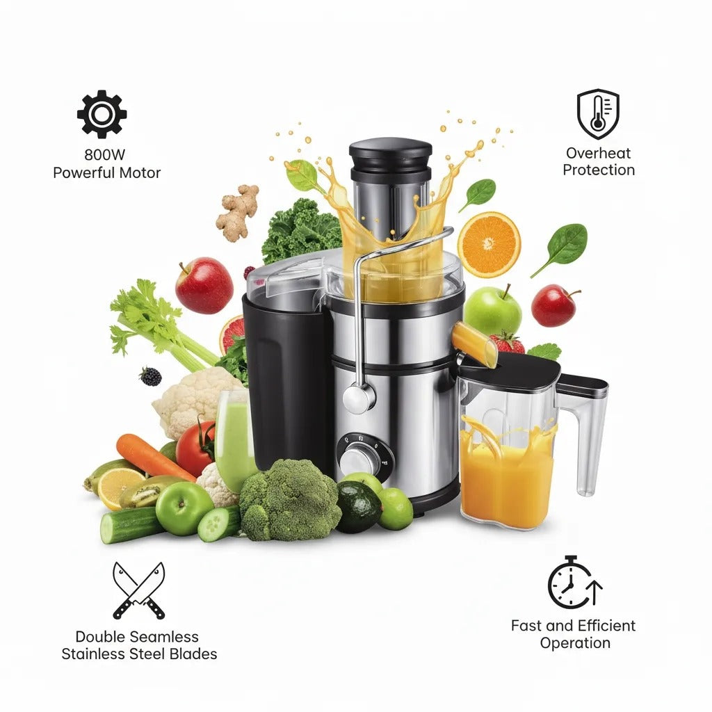 Multifunctional Juicer, Blender, Juice & Grind Effortlessly  4 in 1🥤✨