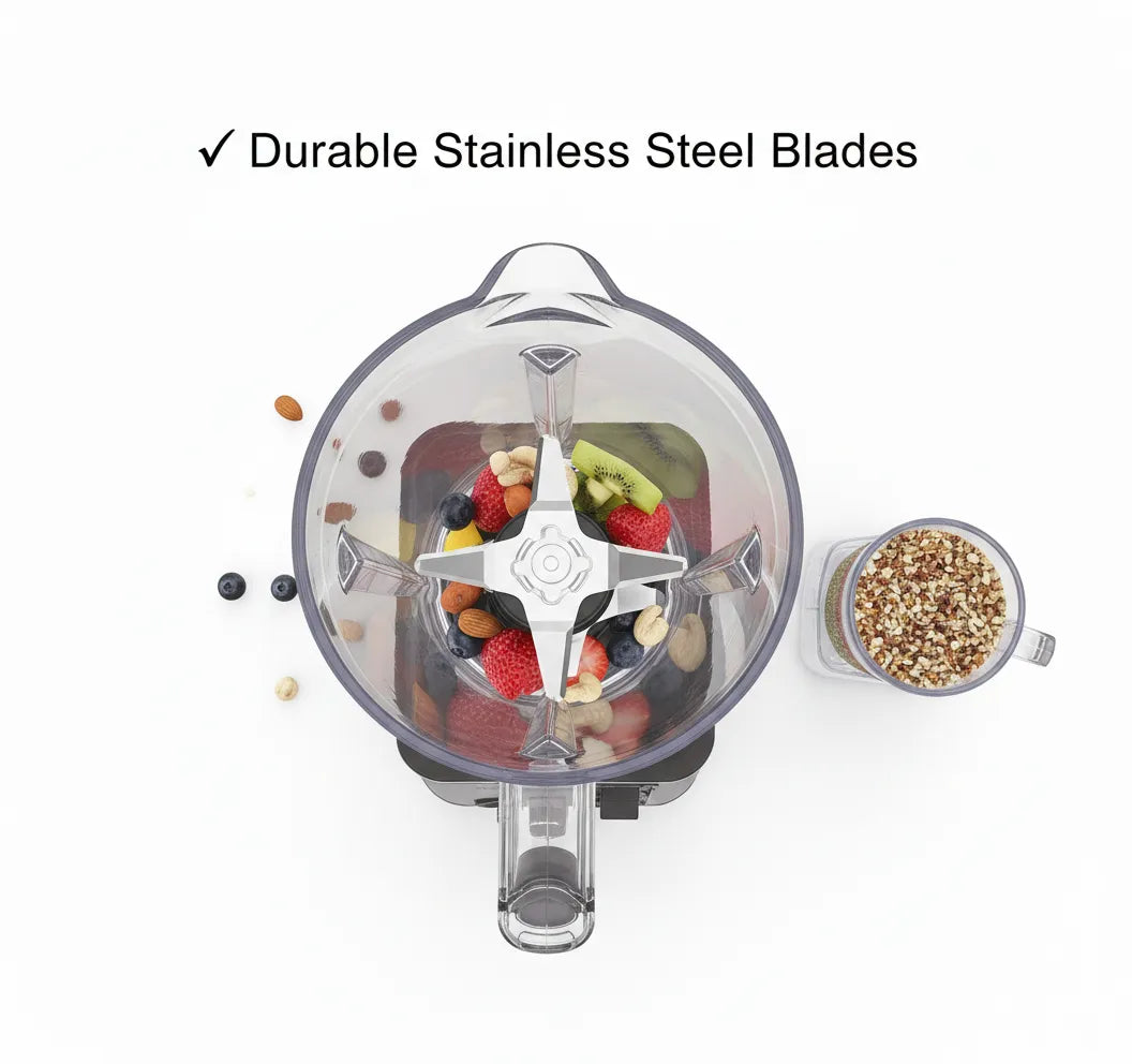 🚀 German Plus High-Power 3-in-1 Blender – Built for Everyday Excellence