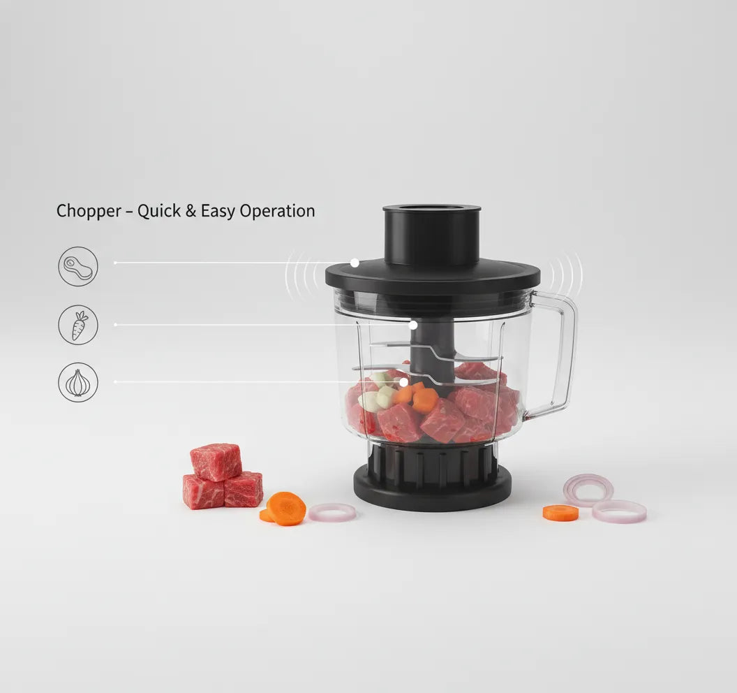 🚀 German Plus High-Power 3-in-1 Blender – Built for Everyday Excellence