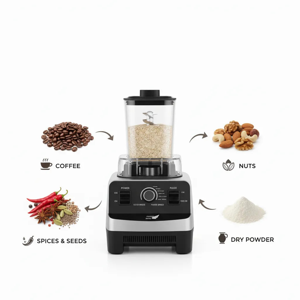 German Plus Power Blender & Grinder for Effortless Healthy Living🧃⚡