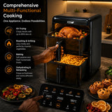 German Plus Dual Zone Smart Air Fryer Oven | 11.6L, 3000W