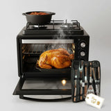 🔥 Evimki 50L Gas Oven – 2Burner Precision Cooking Meets Elegant Design 🔥