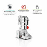 🔥 Unleash 2000W of Grinding Power – Big Capacity&nbsp;1000g Electric Grinder for Ultra-Fine Results in Seconds!