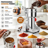Heavy-Duty All-Purpose Grinder: Coffee, Spices & Grains (1000g, 2000W)