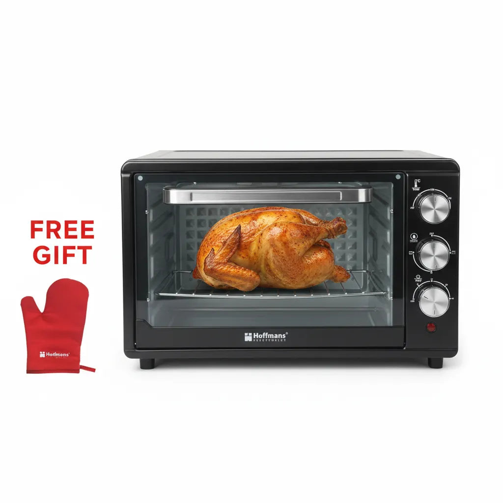 ✨ Hoffmans Electric Oven HM-751 – 45L, 2000W Oven + Free Glove🎁