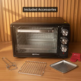 ✨ Hoffmans Electric Oven HM-751 – 45L, 2000W Oven + Free Glove🎁