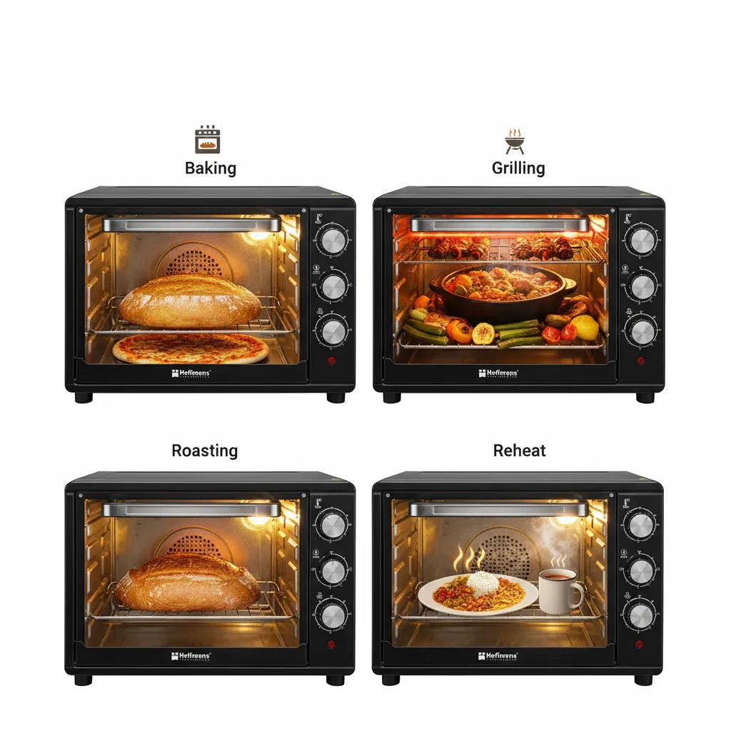 ✨ Hoffmans Electric Oven HM-751 – 45L, 2000W Oven + Free Glove🎁