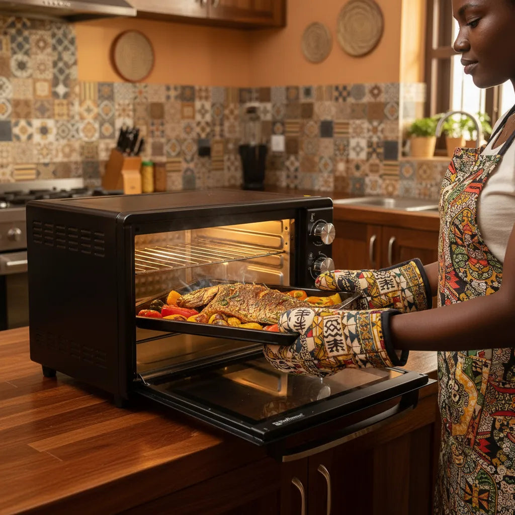 ✨ Hoffmans Electric Oven HM-751 – 45L, 2000W Oven + Free Glove🎁
