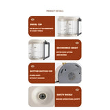 Hoffmans All in 1 Kitchen Machine Food Processor