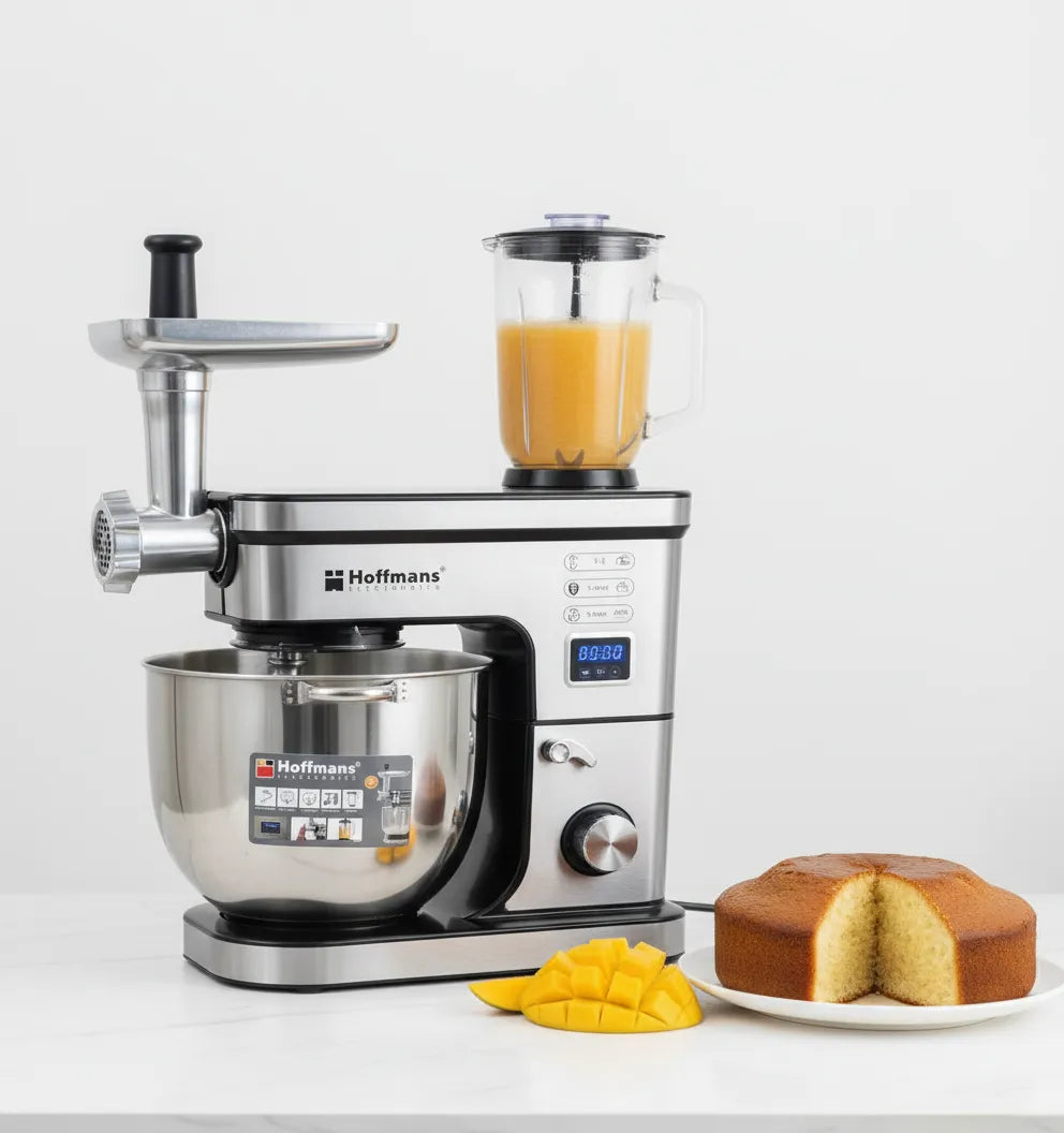 Hoffmans HM-8086 Stand Mixer: The Ultimate 3-in-1 Kitchen Appliance