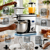 Hoffmans HM-8086 Stand Mixer: The Ultimate 3-in-1 Kitchen Appliance