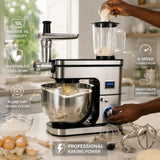 Hoffmans HM-8086 Stand Mixer: The Ultimate 3-in-1 Kitchen Appliance