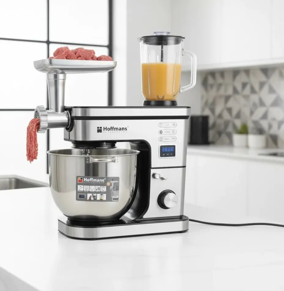 Hoffmans HM-8086 Stand Mixer: The Ultimate 3-in-1 Kitchen Appliance