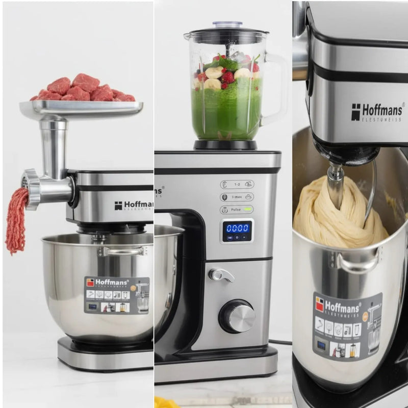 Hoffmans HM-8086 Stand Mixer: The Ultimate 3-in-1 Kitchen Appliance