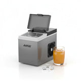 AVinas 115W Portable Countertop Ice Maker - 1L Capacity with Fast 7-Cube Cycle