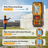 INGCO 0.05–70m Laser Distance Detector – Built for Accuracy. Designed for Professionals.