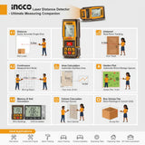 INGCO 0.05–70m Laser Distance Detector – Built for Accuracy. Designed for Professionals.