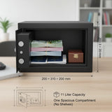 INGCO 11L Digital Steel Safe – Compact, Heavy-Duty Home Security 🔐