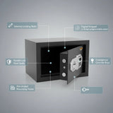 INGCO 11L Digital Steel Safe – Compact, Heavy-Duty Home Security 🔐