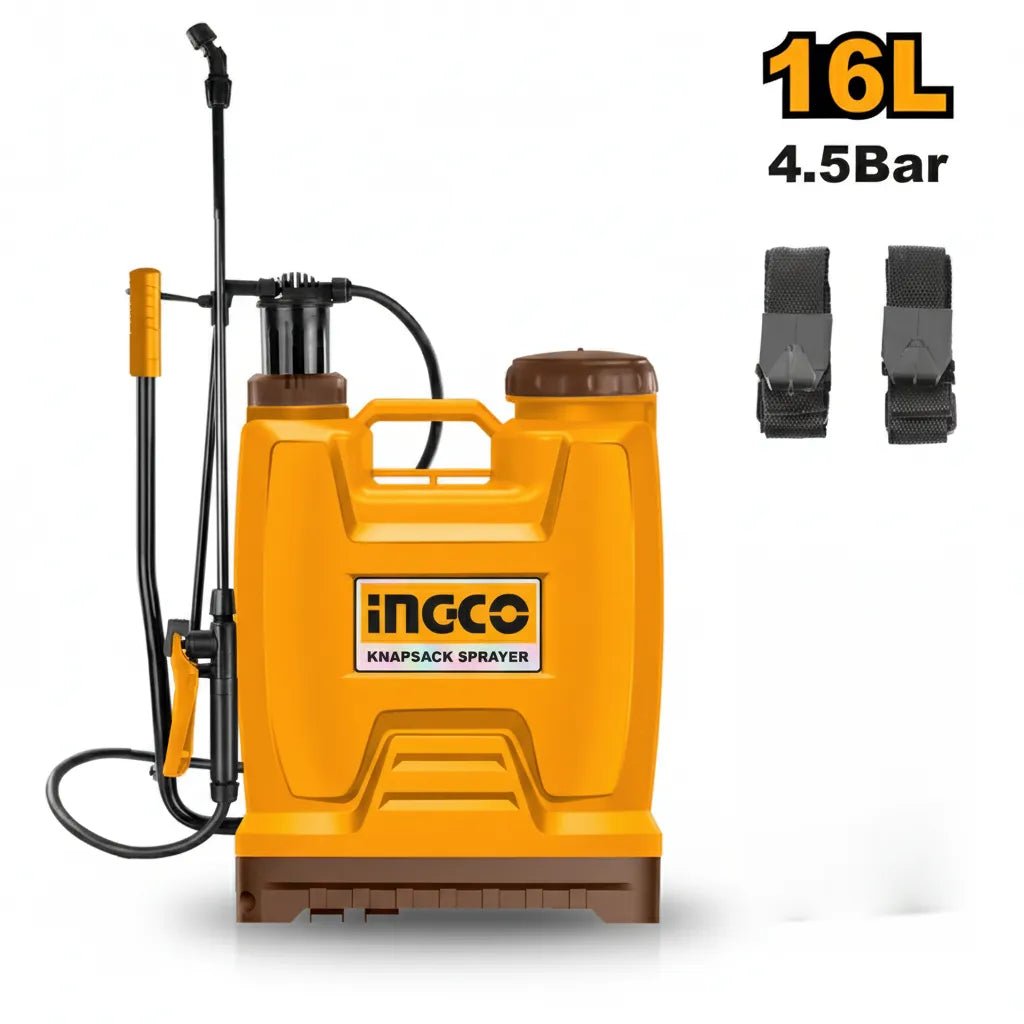 INGCO 16L Professional Knapsack Sprayer – Maximum Capacity, Maximum Performance