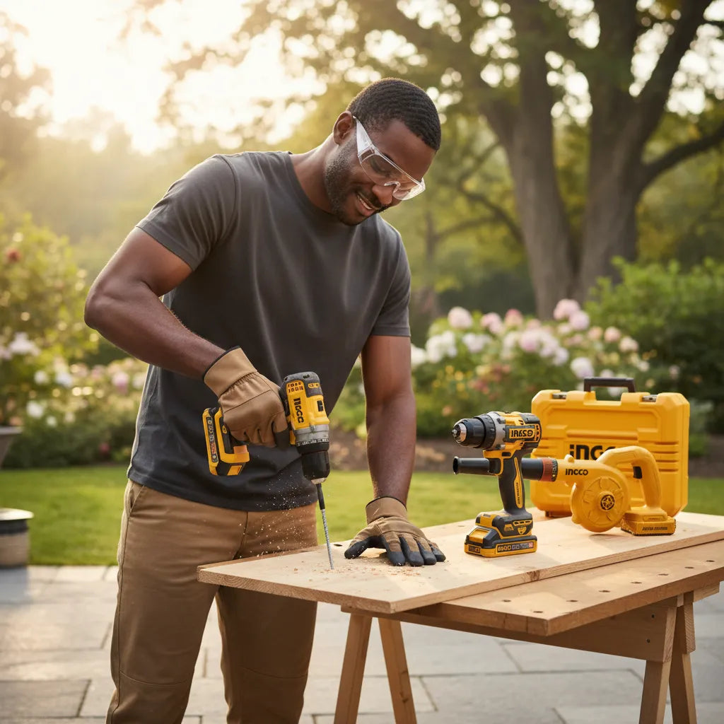 INGCO 20V Professional 3-Piece Brushless Combo Kit – Ultimate Power. Maximum Performance⚡