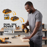 INGCO 20V Professional 3-Piece Brushless Combo Kit – Ultimate Power. Maximum Performance⚡